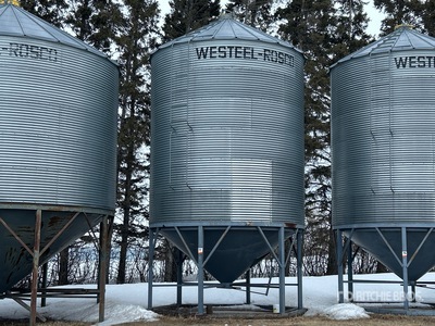 Westeel-Rosco 146 +/- 2300 bu 6 Ring Hopper Grain Bin