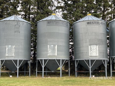 Westeel-Rosco 146 +/- 2300 bu 6 Ring Hopper Grain Bin