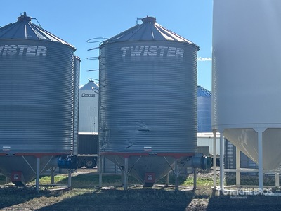 Twister +/- 2200 bu 5 Ring Hopper Grain Bin