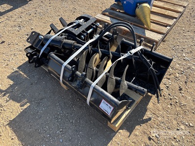 Quantity of (9) AGT 12EX-ATA Mini Excavator Attachments エクスカベーター用アタッチメント - その他 (Unused)
