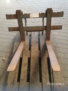 Forche per pala gommata