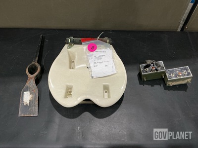 (2) Control Boxes, (2) Vehicular Seats, (14) Mattock Heads & Assorted Items