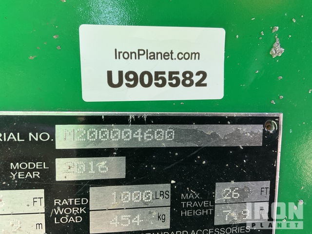 ELEVADOR TIJERA 2016 JLG 2646ES