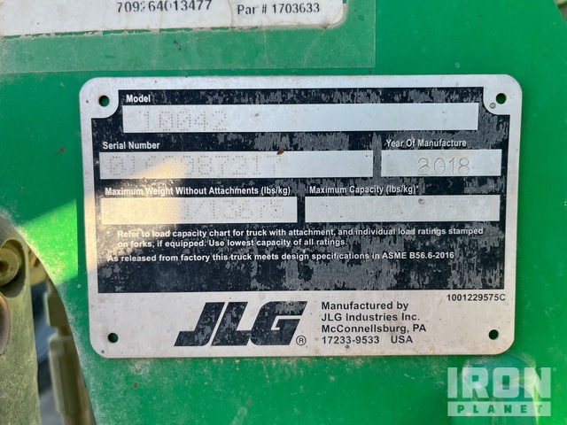 MANIPULADOR 2018 JLG/SKYTRAK