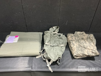 (23) Wet Weather Ponchos, (81) Stuff Sacks & Assorted Items