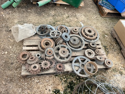 Quantity of Sprockets & Pulley's