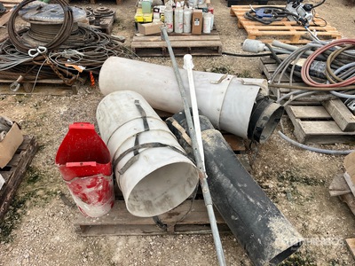 Quantity of Poly Auger Down Spouts