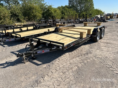 2025 Double A 8320T7K 20 ft T/A Equipment Trailer