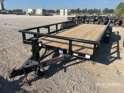 2025 Double A 8320T7K 20 ft T/A Utility Trailer