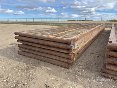 Quantity of (6) 8 ft x 40 ft Rig Mats