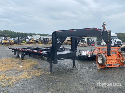 2023 Kerr-Bilt 23 ft T/A Gooseneck Przyczepa kontenerowa
