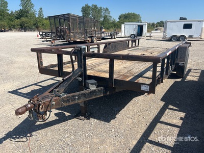 2002 Texas Bragg 20 ft T/A Nutzfahrzeug-Anhänger