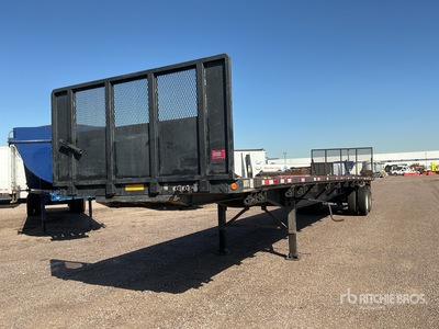 2008 Utility FS2CHS 48 ft T/A Flatbed Trailer