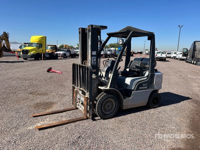 2006 Nissan MP1F2A25LV 4300 lb Pneumatic Tire Forklift