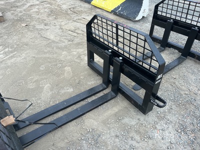 JBX 4000 48 in Skid Steer Forks (Unused)