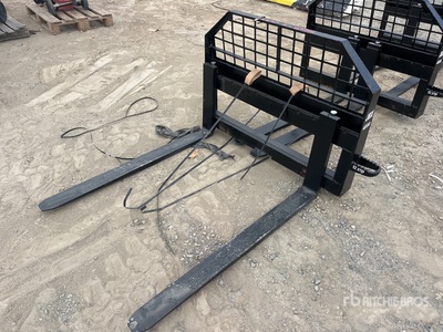 JBX 4000 48 in Skid Steer Forks (Unused)