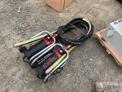 Quantity of (2) Mustang CV3500 Concrete Vibrator (Unused)
