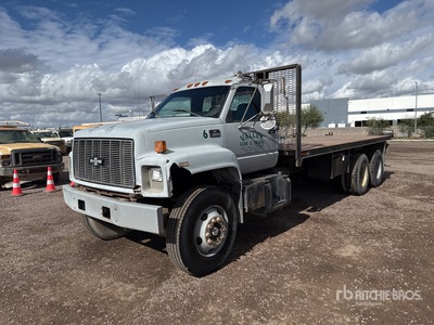 2001 Chevrolet C7500 6x4 Camion à Plateau