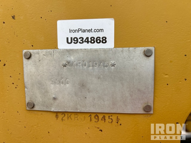 CARGADOR FRONTAL 1998 CATERPILLAR 980G