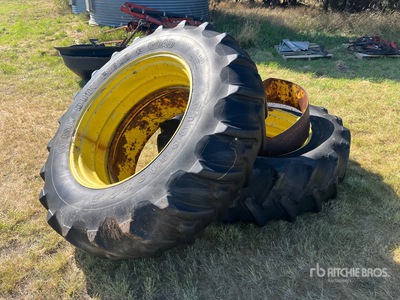 Quantity of (2) Firestone 18.4-38 Tyres