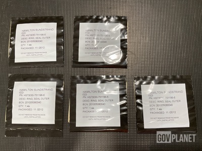 (69) Hamilton Sundstrand 751196-6 Seal Outer Rings
