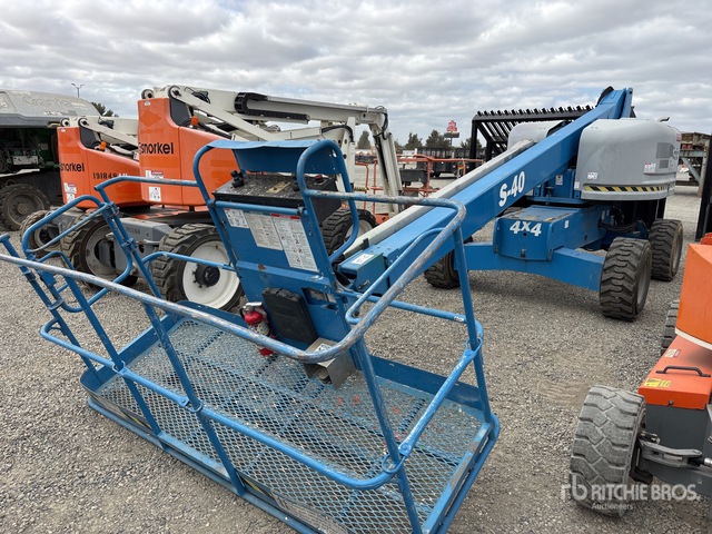 2016 Genie S-40 4WD Dual Fuel Telescopic Boom Lift | Ritchie Bros ...