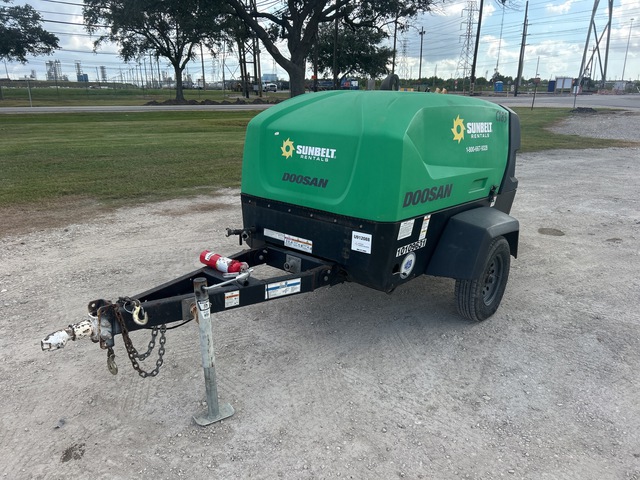 2019 Doosan C185WD0-T4F 185 cfm Mobile Air Compressor (Inoperable)