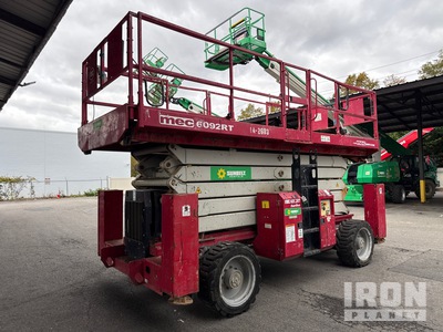 2016 MEC 6092RT Diesel 4x4 Scissor Lift