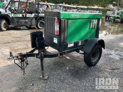 2018 Miller Big Blue 400 Pro Engine Driven Welder on 2019 S/A Trailer