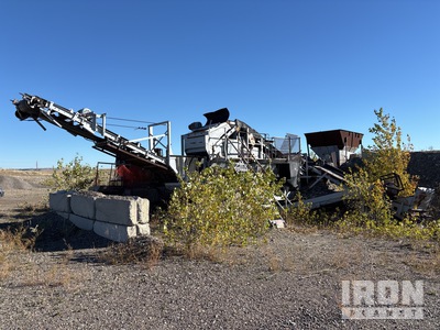 Cedarapids Portable Jaw and Roll Crushing Plant