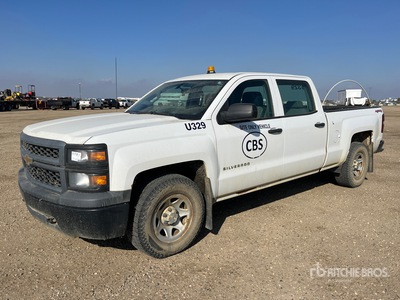 2015 Chevrolet Silverado 1500 4x4 Crew Cab Pickup