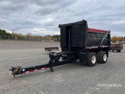 2002 MAC 14 ft T/A Pup Dump Trailer