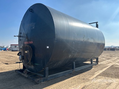 2011 AGI-Envirotank 400 bbl Skid Mounted Steel Acid Lined Tank