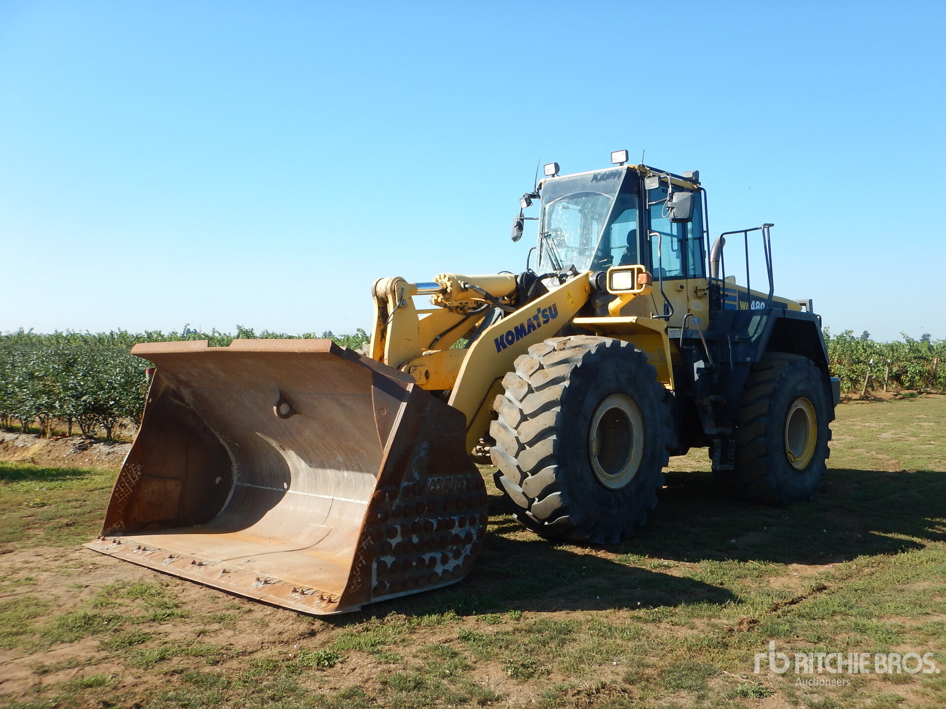2010 Komatsu WA480-6 Wheel Loader
