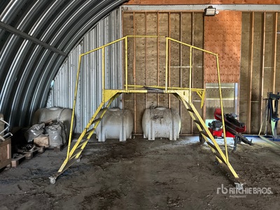 Custom Built Walk Over Barrier Stand