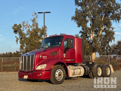 2014 Peterbilt 579 6x4 T/A Day Cab Truck Tractor