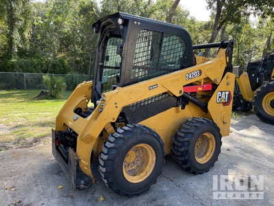 2021 Cat 242D3 Two-Speed High Flow Skid Steer Loader