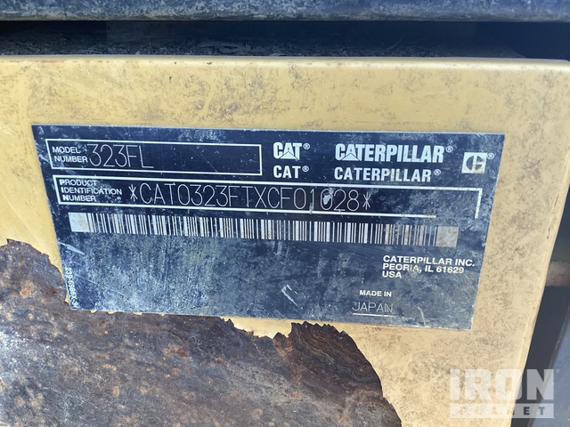 EXCAVADORA 2016 CATERPILLAR 323FL
