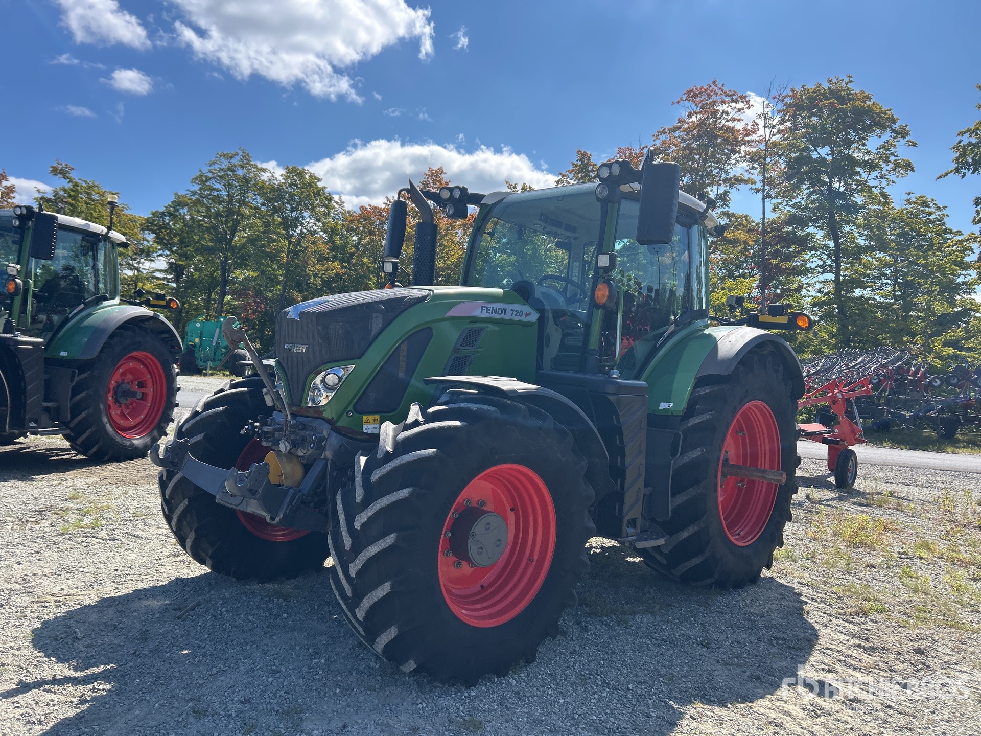 2017 Fendt 720S4 4WD Tractor