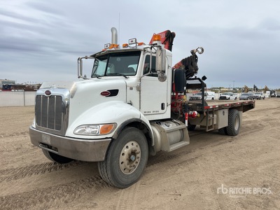 2006 Fassi F150A.24 12930 lb Knuckle Boom on Peterbilt 340 4x2 Ciężarówka z wysięgnikiem