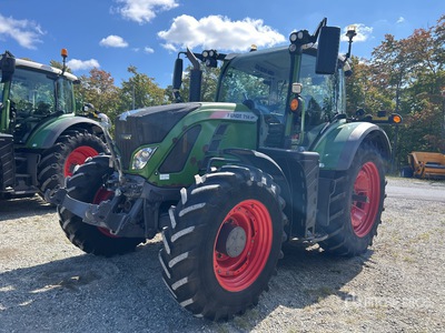 2018 Fendt 714 Vario جرار ذو دفع رباعي