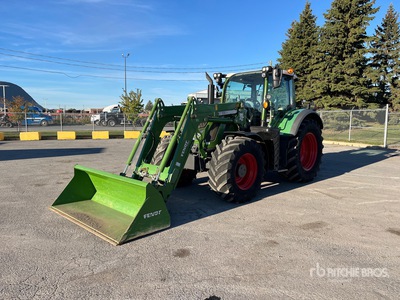 2018 Fendt 714 Vario 4WD Tractor