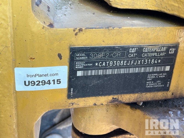 EXCAVADORA 2019 CATERPILLAR 308E2CR