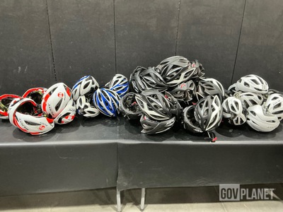 (121) Assorted Cycling Helmets
