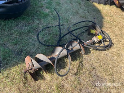 12 in X 4 ft Hydraulic Post Hole Digger