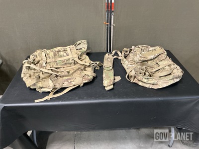 (8) Field Packs, (40) Waist Belts & Assorted Items