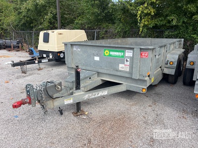 2014 Felling FT-10DTHD-G 12 ft T/A End Dump Trailer