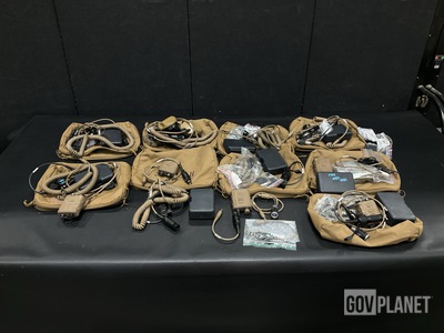 (9) Invisio Headset-Microphones