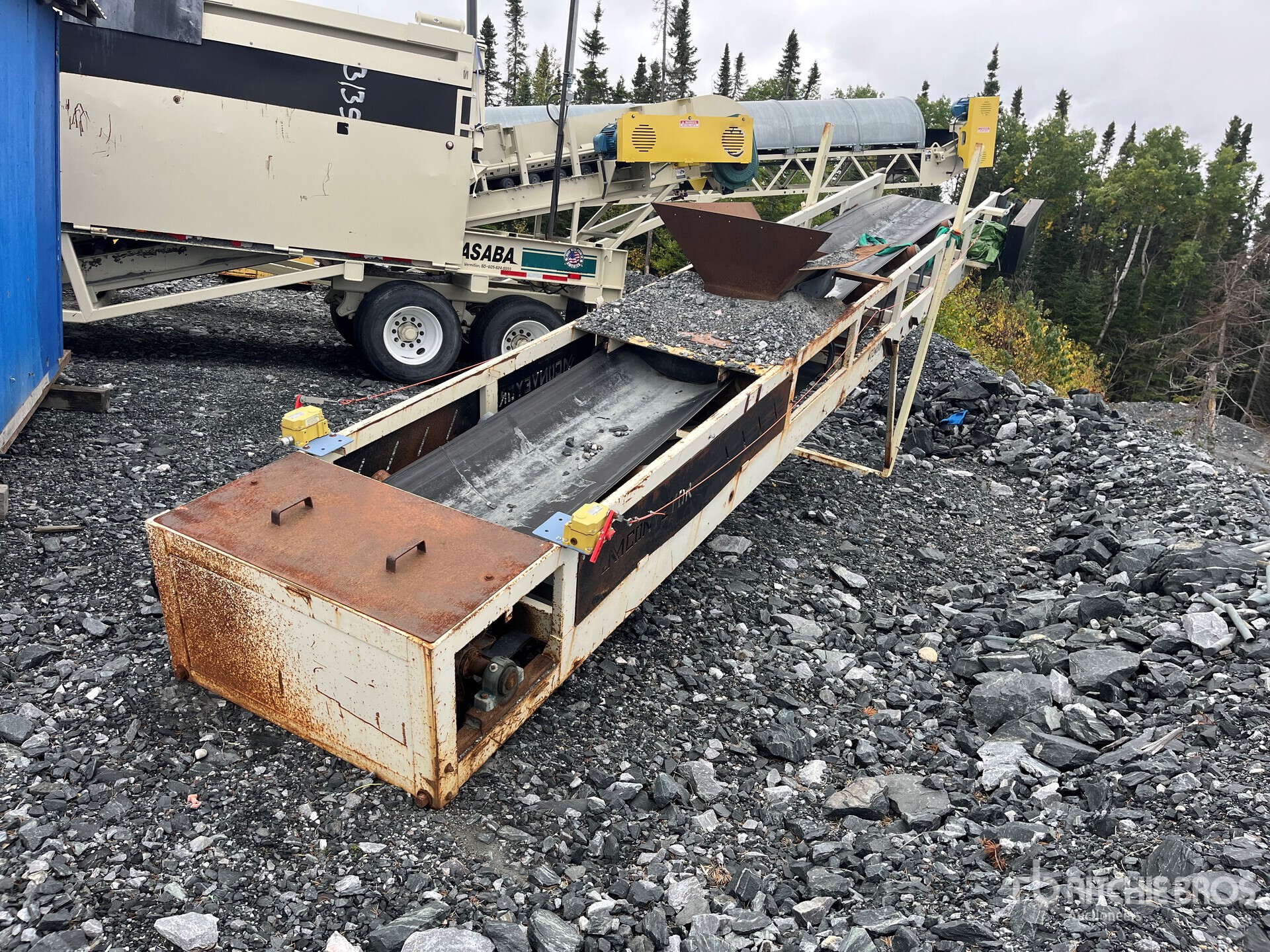 JM Conveyor Services x 34 ft Transportband