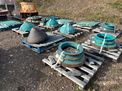 Quantity of (12 ) Pallets of Metso Metso parts (Unused)